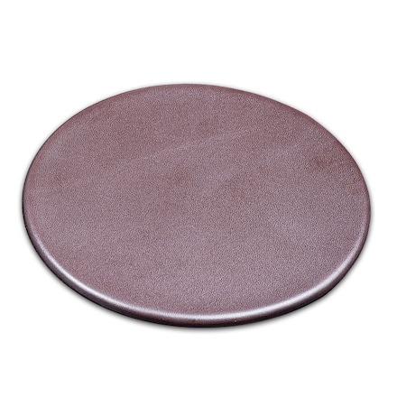 Dacasso Chocolate Brown Leather Coaster AG-3471